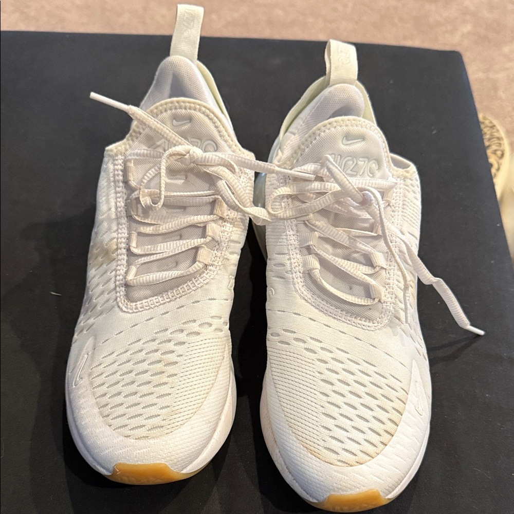 Nike Air Max 270 Cream Sneakers